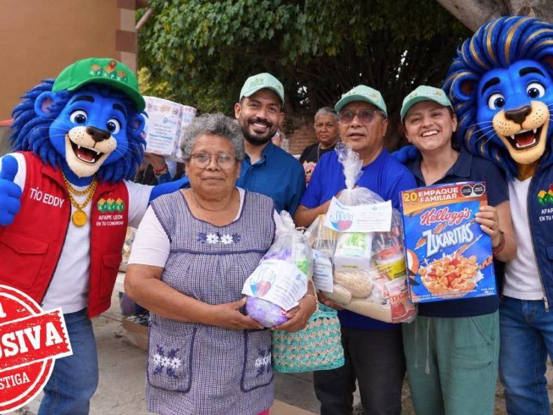 Usan Tocando Corazones para repartir despensas, tinacos y hasta mochilas